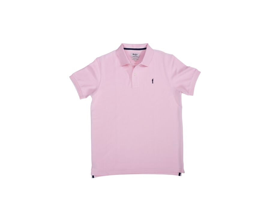 Polo Rose homme - ANDY II - Coupe ajustée - Bexley