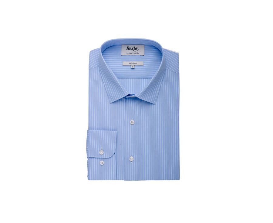Chemise Bertelin Bleu Blanc