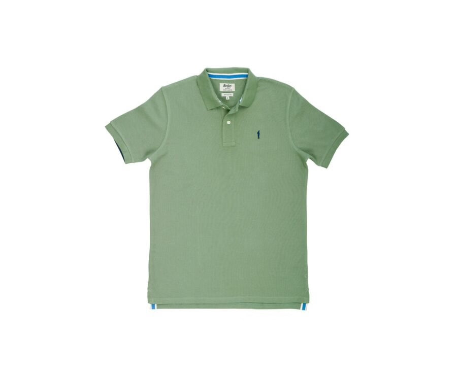 Polo Vert Sauge - ANDY II - Coupe ajustée - Bexley