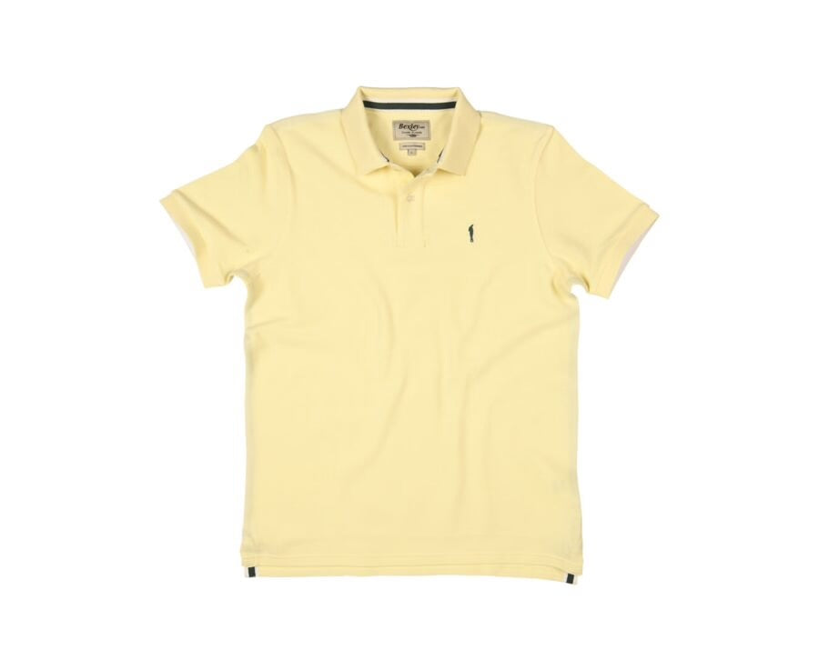 Polo Jaune Pale homme - ANDY II - Coupe ajustée - Bexley