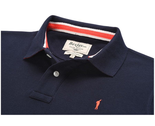 Polo Marine homme - ANDY II - Coupe ajustée - Bexley