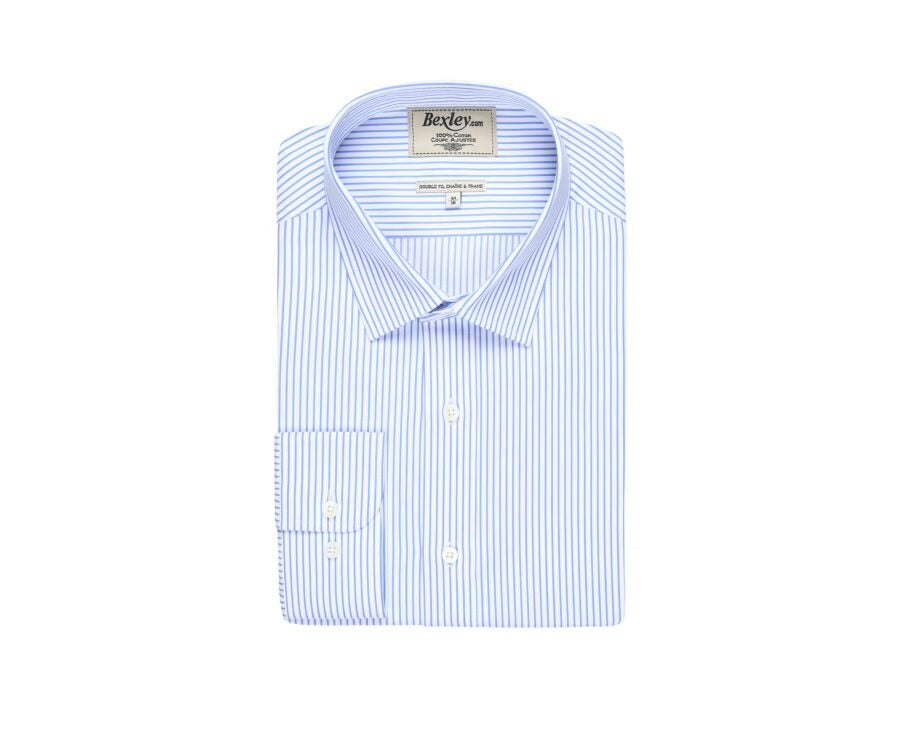Chemise Geoffroy Blanc Bleu