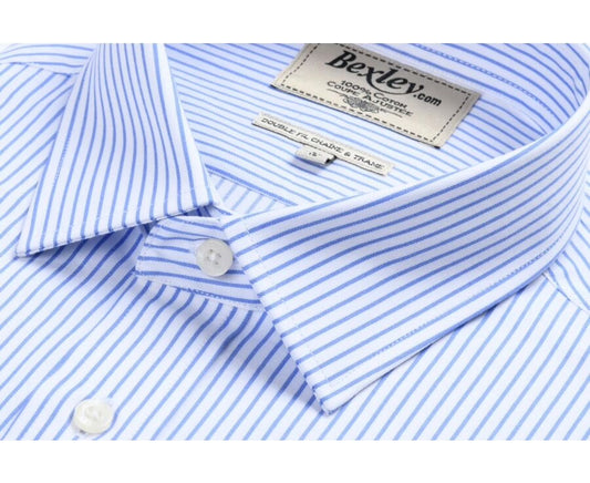 Chemise Geoffroy Blanc Bleu
