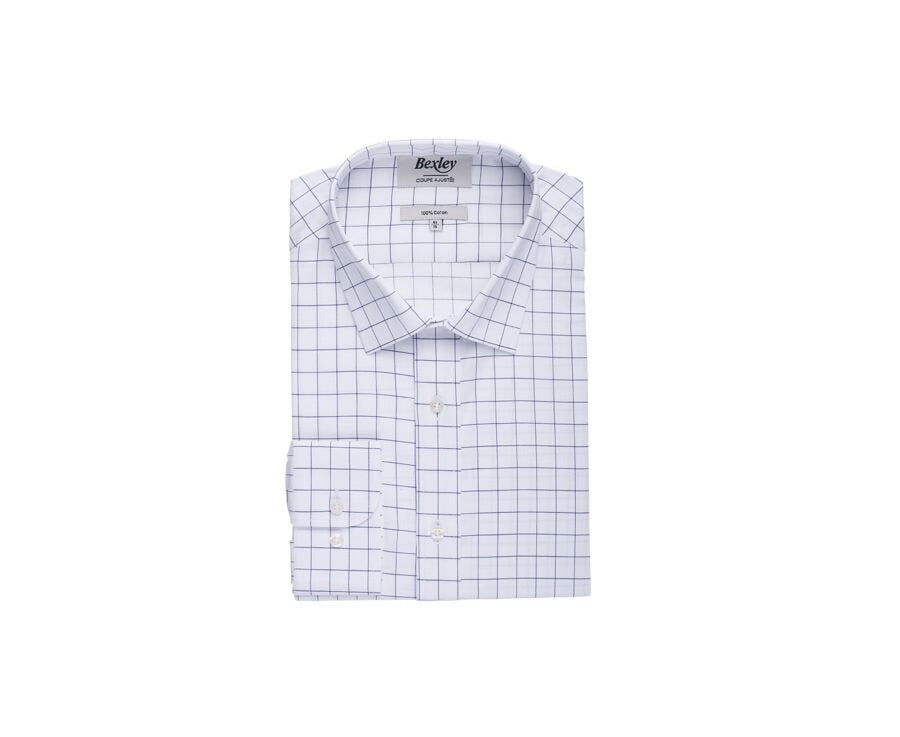 Chemise Sergius Blanc Bleu