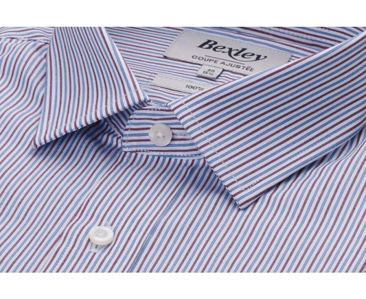 Chemise Florien Bleu Bordeaux