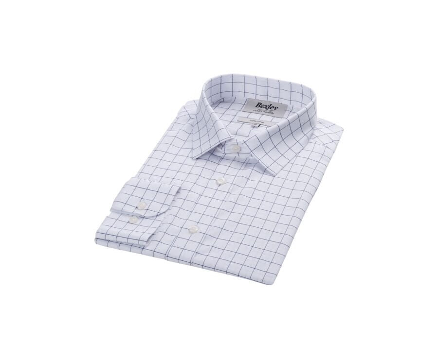 Chemise Sergius Blanc Bleu