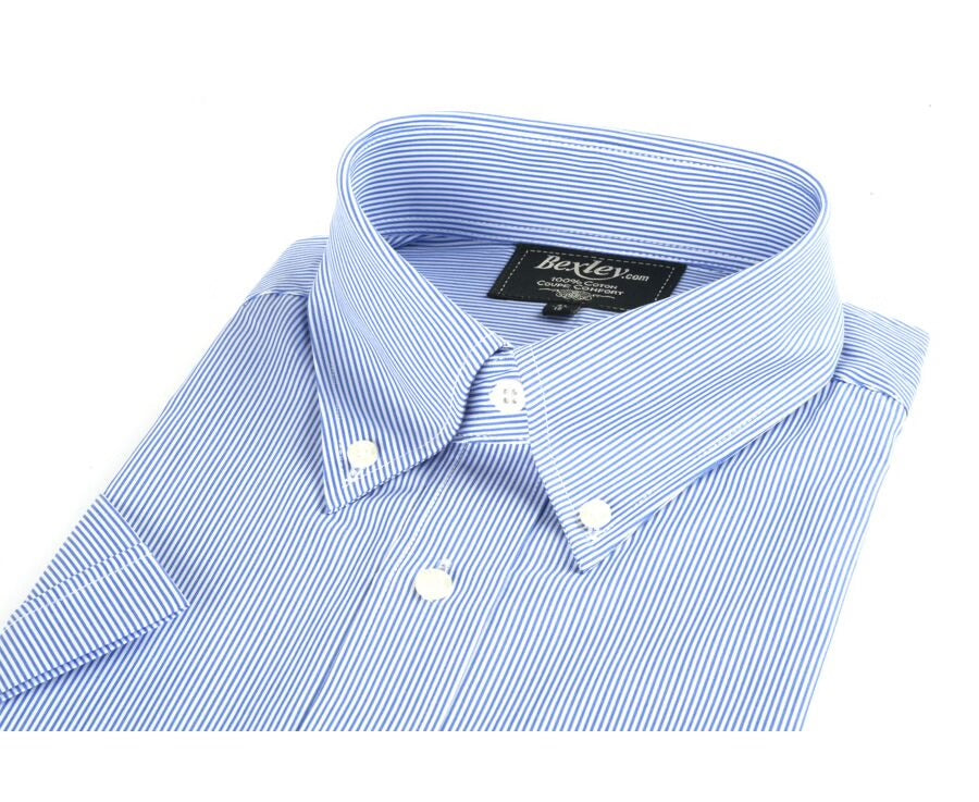 Chemise Trent MC Bleu Océan