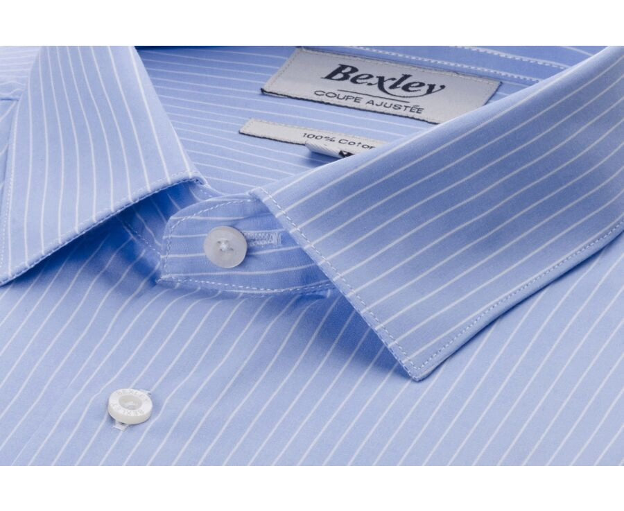 Chemise Bertelin Bleu Blanc