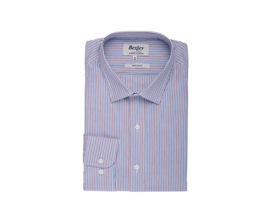 Chemise Florien Bleu Bordeaux