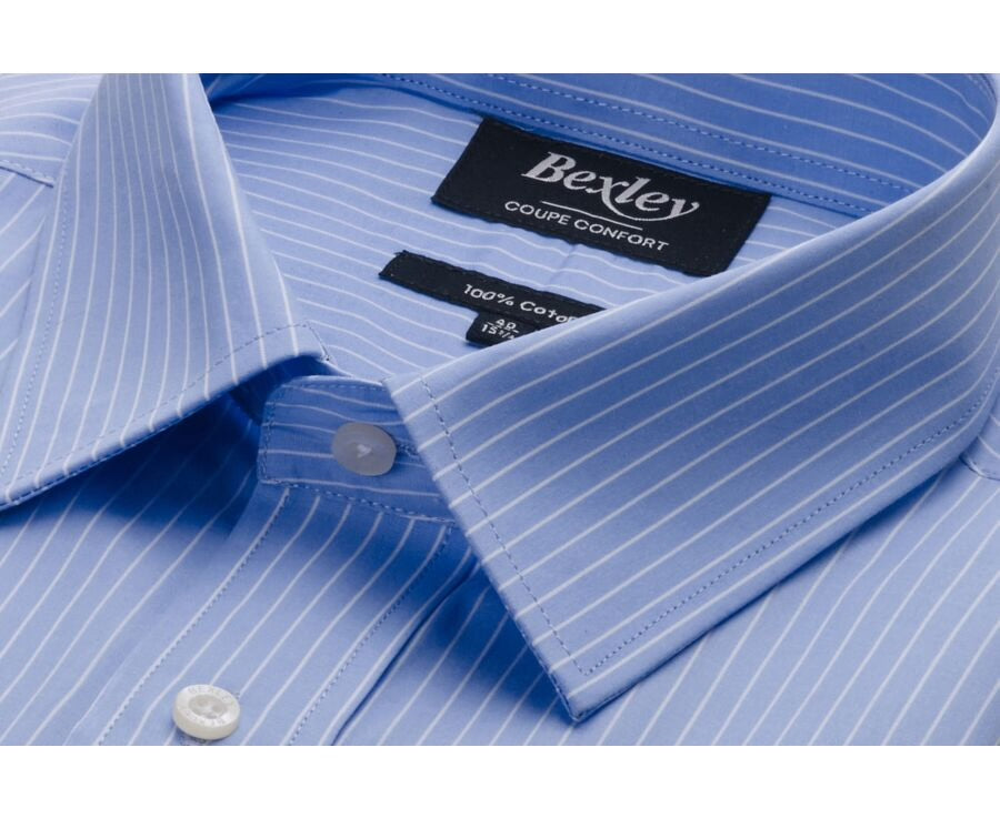 Chemise Berthod Bleu Blanc