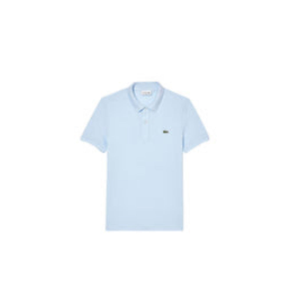 Polo L.12.12 ajusté en petit piqué - Ruisseau