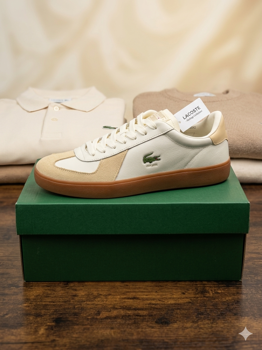 Sneakers Baseshot Pro en cuir - Lacoste